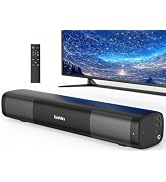 Saiyin 15.2 Inch Compact Sound Bar for Smart TV, 50W Soundbar for TV with Bluetooth5.3, Opt & AUX...