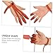ifundom 2pcs 3-Finger Archery Gloves Finger Protective Guard Hand Protector for Archery Protection Accessory