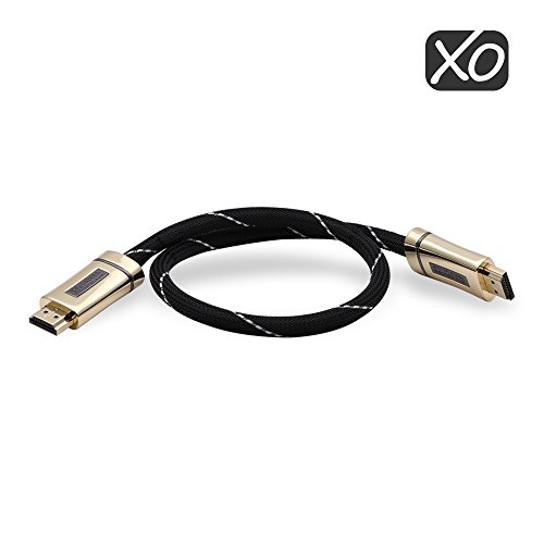 XO Platinum 4m, HDMI Cable 2.0 18Gbps 4 K Ultra HD High Speed HDMI Cable Compatible with Apple Fire TV, TV, Xbox, PlayStation - Image 2