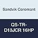 Sandvik Coromant QS-TR-D13JCR 16HP CoroTurn TR QS Shank Tool for Turning (Pack of 1)
