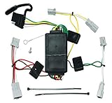 TEKONSHA Tow Ready T-One® T-Connector Harness, 4-Way Flat, Compatible with Select Acura TSX : Honda Accord, Civic, Fit : Mazda 3 : Mitsubishi Galant, Black