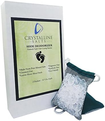 Mineral Salt Shoe Deodorizer Inserts To Refresh And Fight Unwanted Odors In Shoes