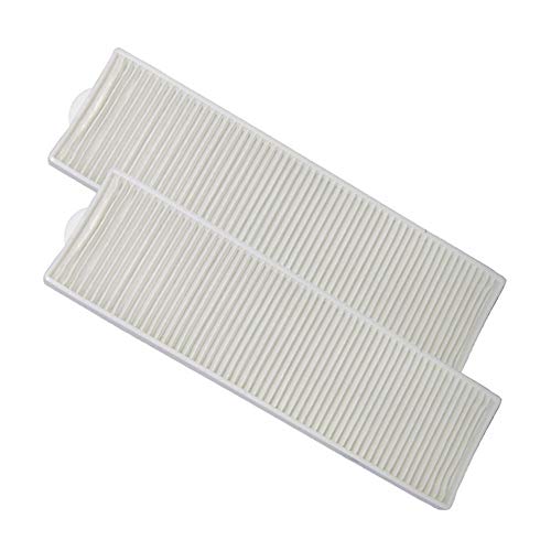 HQRP 2-pack Post Motor Filter compatible with Bissell 89Q9, 18Z6, 89Q9P, 89Q9C, 89Q9D, 89Q9K, 89Q9R Lift-Off Multi Cyclonic Pet Vacuum, parts 203-7715 203-6608 203-8093 3091 Style 8/14 Replacement