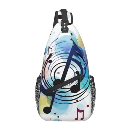 Bolso Cruzado para Hombre Mochila Bandolera Negra