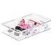 mDesign Baby Nursery Organizer Box with Lid for Nail Clippers, Thermometers, Nasal Aspirator - Clear