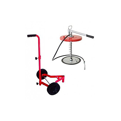  bonezzi 600 - INGRASSATORE per Grasso per FUSTI da 20-30KG Pompa ingrassaggio Italy