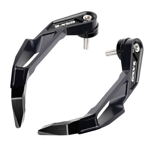 MOWOK Fit for Suzuki GSX-R 750 GSXR 600 1000 GSXR750 GSXR600 GSXR1000 GSX-R750 Motorcycle Clutch Brake Lever Guards Hand handguard Handlebar Protector (Black)