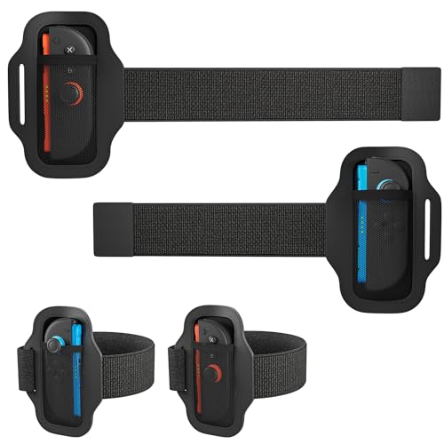 Sangle de jambe pour Switch 2 réglable et antidérapante pour le sport virtuel
