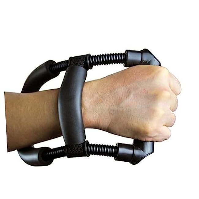 Strength Exerciser Forearm Trainer Power Wrist Developer Hand Exerciser Thick Sponge for Enhanced Grip