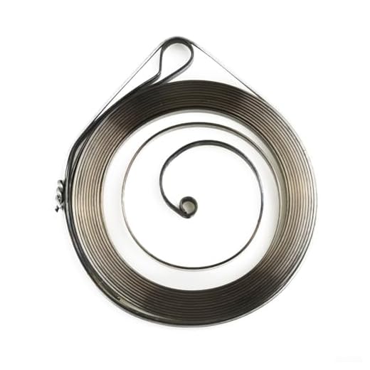 Eawfgtuw Paquete de resorte de polea 2500 que significa una polea de resorte de retroceso de larga duración junto con cuerda compatible con diseñado para Zenoah G2500 a lo largo de 2 piezas