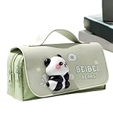 Fermeture éclair lisse : fabriquée en tissu Oxford léger, cette trousse garantit une utilisation durable tout en conservant la flexibilité pour un transport facile et une fermeture éclair lisse pour sécuriser vos articles de papeterie facilement