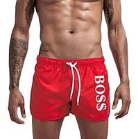 Algopix Similar Product 14 - Funsweat Men Swim Trunks Quick Dry