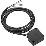 Sensor fotoeléctrico (célula fotoeléctrica) de tipo barrera, que se compone de un emisor y un receptor.