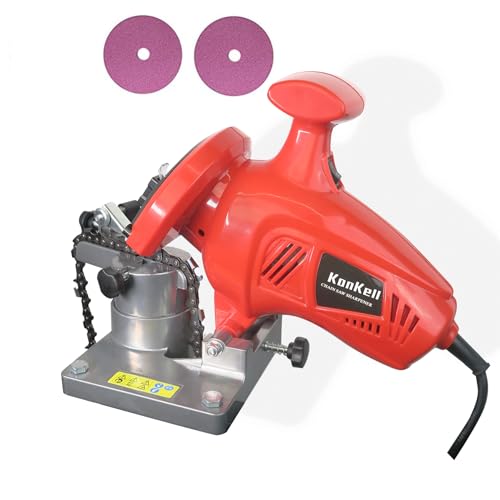 Electric Chainsaw Sharpener 8400RPM 250W, Adjustable Angle