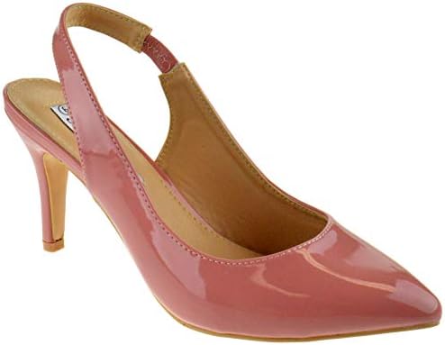 mauve kitten heel shoes