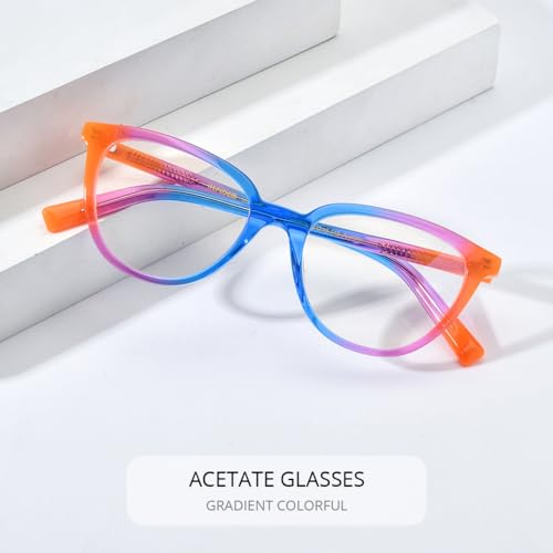 Lunettes oeil de chat femmes MUTYNE monture acétate résistante et légère