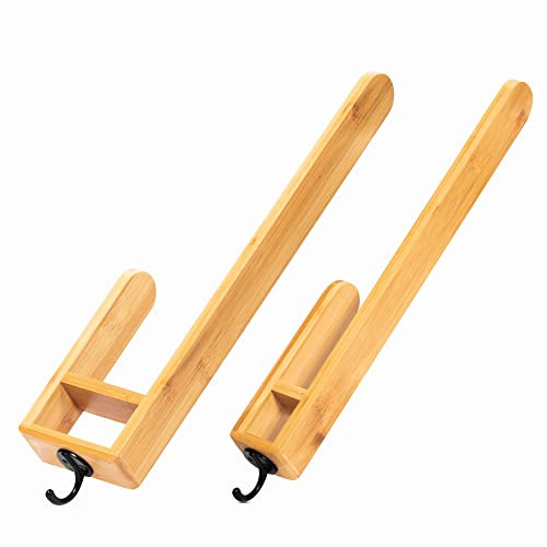 Tiklife Handtuchhalter,Ohne Bohren Handtuchhalter für Badezimmer Küche,Stabiler Aufkleber (5cm 10cm-gelb) Cover