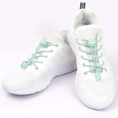 Image of UpUGo Elastic Shoe Laces, No Tie Shoe Laces Tieless for Kids, Adults, Elderly, One Size Fit All