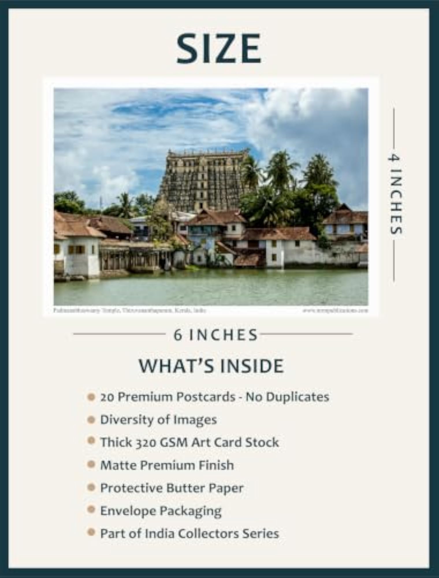 Postcards of Kerala - Set of 20 Unique Designs