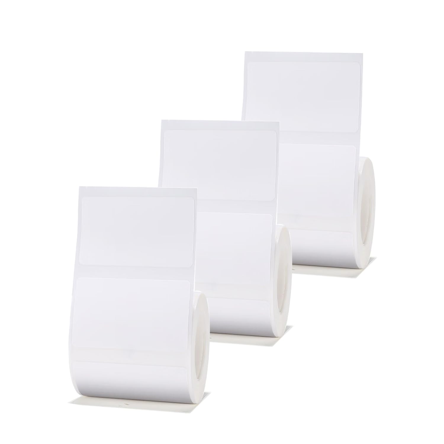 Papel de etiqueta blanca de 3 rollos de 50 x 30 mm, compatible con etiquetadora NIIMBOT B1 B21 B3S