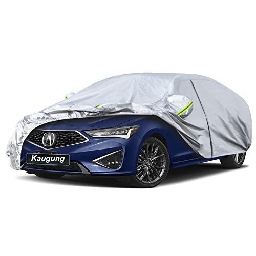 Image of Kaugung 6 Layers Car Cover Custom Fit Acura ILX from 2013 to 2025, Waterproof All Weather Resistant Outdoor Indoor Sun Rain Dust Snow Protection.(USA Warehouse,Within 3-7 Days)