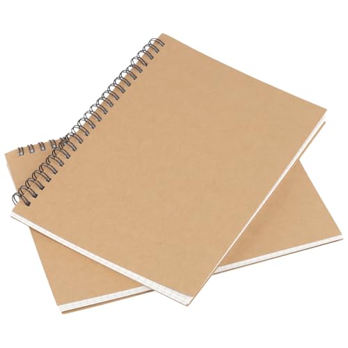 Carnet A5 à spirale MOUYAT doté de 120 pages quadrillées résistantes