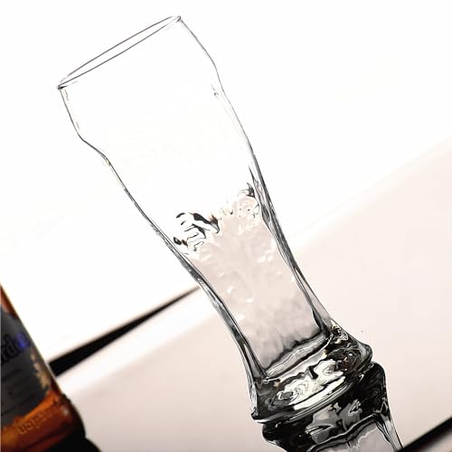 Set de 4 vasos para cerveza, cristal claro 15.52 fl oz miniatura 3