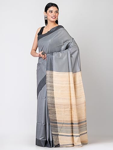 rachbai tussar silk saree in tussar silk – image 2