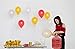 Balloon Time Disposable Helium Tank 14.9 cu.ft - 12 Silver Balloon Weights + Curling Ribbon and Flower Clips
