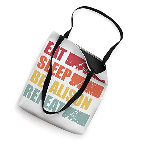 ALISON Personalized Name Shirt ALISON First Name Tote Bag miniatura 2