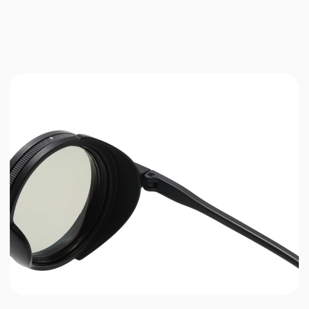Okulary przeciwsłoneczne z polaryzacją UV400 Retro okrągłe Punk Outdoor Sports