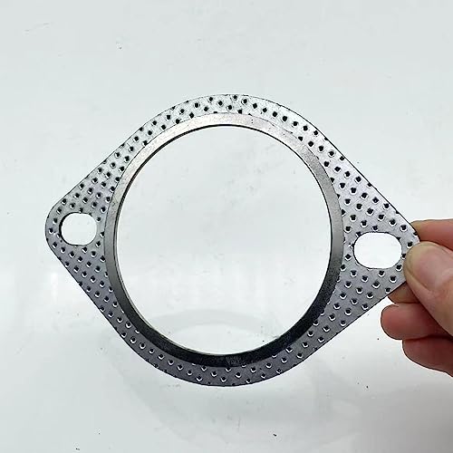 Image of 3 Inch Exhaust Gasket 2 Bolt for 3 Inch Muffler Flange Manifold 120-07610-0002 High Temperature 5 Pcs