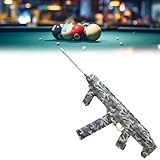 【Feedback soddisfacente dalla pistola da biliardo】Utilizzando la pistola da biliardo, goditi tiri potenti e precisi con un feedback soddisfacente quando la palla colpisce la tasca. La pistola da biliardo fornisce tiri ad alto impatto, aggiungendo uno strato di eccitazione e soddisfazione ogni volta che colpisci la palla con precisione e successo sul tavolo.