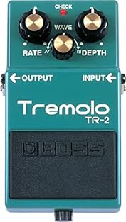 Provides guitarists with high-quality vintage tremolo effects in an easy-to-use compact pedal Dedicated "Wave," "Rate" and "Depth" knobs allow for precise effect tailoring "Rate" control allows for higher speed adjustment than classic PN-2 "Wave" con...