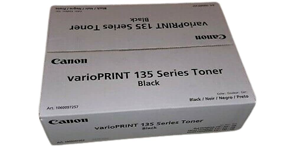 Box of 2 Genuine Original Oce Brand 6117B005AA Copier Toners. For Use In: VarioPrint 95/105/110/120/135/VP95/VP105/VP110/VP120/VP135. Oce DP Toner 1060097257/6117B005/1060122011