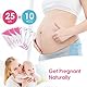 25 Ovulationstest+10 Schwangerschaftstest, Kinderwunsch Ovulationstest Kit, Zuverlässige Zyklus- und Fruchtbarkeit Überwachung, Fruchtbarkeitstest für Frauen/Eisprung (25 LH + 10 HCG)