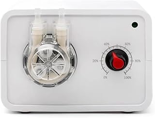 Peristaltic Pump Adjustable Flow Laboratory Self-Priming Circulating Pump Electric DC Micro Water Pump Tube 3x5MM (50-305ML/MIN)