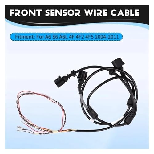 Cableado de sensor de velocidad delantero alta resistencia Audi S6 4F5 5
