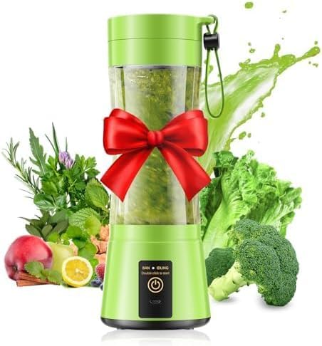 Image of Cordless Personal Size Portable Blender - 12 Oz Blender for Smoothies and Shakes with BPA Free Traveling Juice Cup, 6 Blades for Powerful Blending, Suit for Sports /Travel /Home