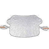 SRCUZK Couverture Pare Brise Voiture, pour Benz ML-Class (W164) 2005-2023 2024 Repliable Couverture Brise Voiture Protection Contre Le Gel Le Soleil la Neige