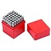WiMas 36PCS 4mm Las Letras del Abecedario Número Sellos, Stamp Punch Set,...
