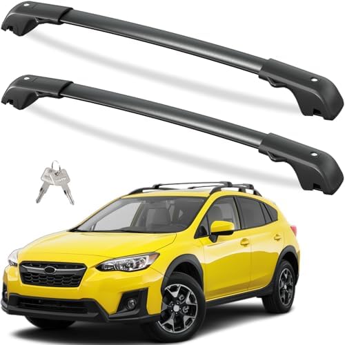 Bike Roof Rack Tuyoung Lockable 220lbs Roof Rack Cross Bars