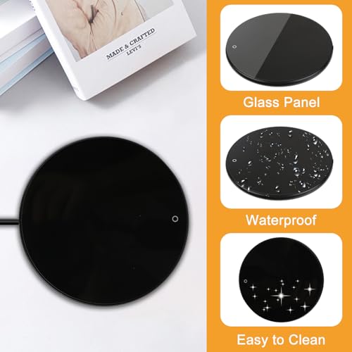 USB Coffee Mug Warmer for Desk - Electric Coaster with 55°C Constant Heat, 8-Hour Auto Shut Off - Ideal Gift for Hot Beverages - Image 6