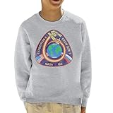 all+every nasa iss expedition 6 sts 113 mission badge distressed kid's sweatshirt