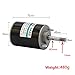DC Motor DC High Speed Motor 30W High Speed CW/CCW Permanent Magnet Brushed Mini Electric for DIY Generator(12V 3500rpm)