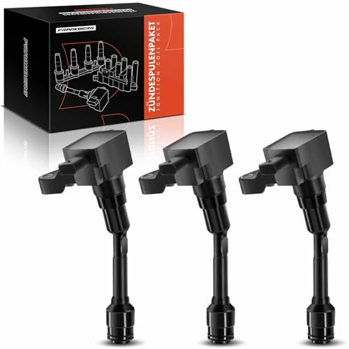 Frankberg 3x Bobinas de encendido Compatible con Ecosport 1.0 EcoBoost Focus III Turnier 1.0 EcoBoost B-Max JK 1.0 EcoBoost Focus III 1.0 EcoBoost C-Max II DXA/CB7 DXA/CEU 1.0 EcoBoost CM5G12A366CB