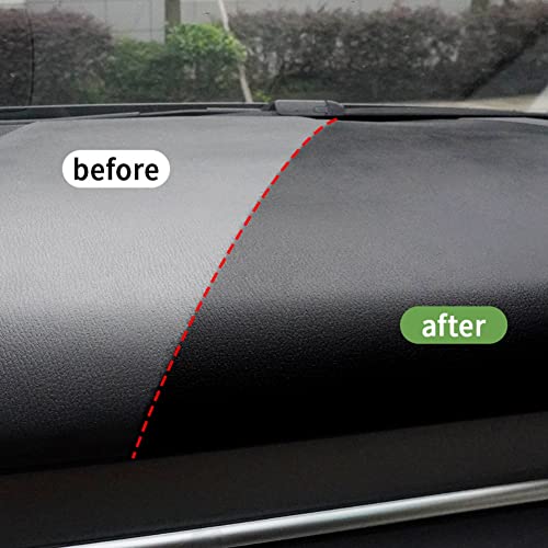 100ml Car Plastic Leather Care Agent,MoreChioce Car Interior Leather Seat Restorer Agent Liquid Plastic Cleaner Restorer Refurbishment Repair Agent for Car Interiors Exterior - Image 5