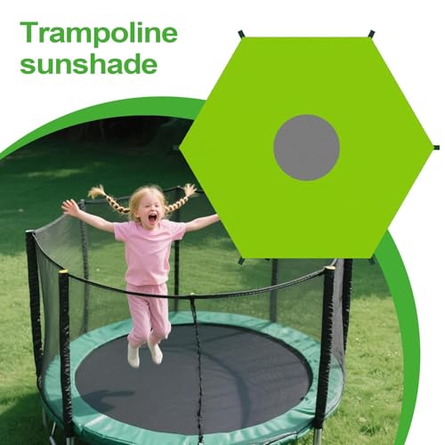 Toldo impermeable de tela Oxford con sistema de cierre protector para camas elásticas 5