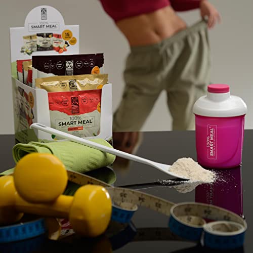 100% Smart Meal Premium Meal Replacement,15 Pack