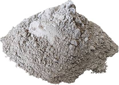 Ibhanan Namah 100 Percent Pure Natural Shadu Mati Clay for Making Ganesha Idol, Jewelry, Molding, Sculpture for Kids School Projects (2kg), Grey